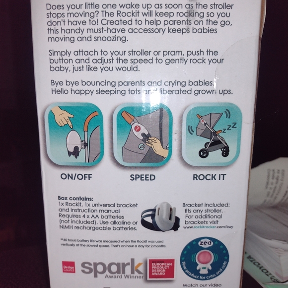 Rockit Baby Rocker. Rocks Any Stroller. NEW SEALED. - Picture 5 of 6